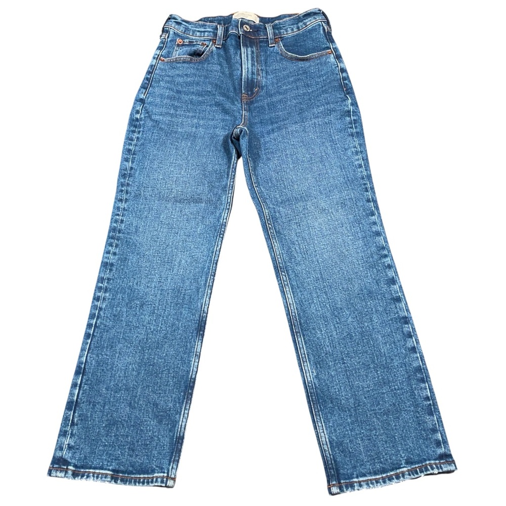 Abercrombie & Fitch Jeans Ankle Straight Ultra High Rise Women’s Size 27/4s